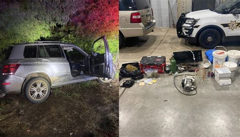 Mobile drug lab busted, fugitive's run ends in southern Illinois